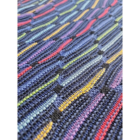 Vintage Coogi Style Sweater Men's Large J. Simon Pullover 3D Knit 100% Cotton - Picture 9 of 14